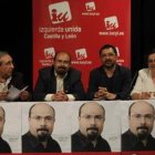 IU celebró ayer mitin.