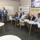 El CB San Andrés se presentó en sociedad con un proyecto serio. FERNANDO OTERO