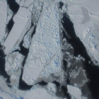 La capa de hielo del Ártico.