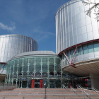 El edificio del Tribunal de Estrasburgo (Francia).