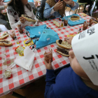 Los niños se convirtieron en ‘chefs’ saludables por un día. ANA F. BARREDO