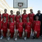 Formación del equipo del colegio Eras de Renueva que milita en la categoría infantil femenino