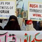 Pakistán fue escenario de manifestaciones ayer a favor del Corán