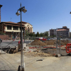 Obras del Plan de Integración de Feve en la zona Juan de Austria.