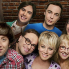Los actores protagonistas de la serie The Big Bang Theory, en una imagen promocional de la producción.