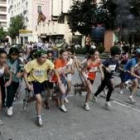 Los más jóvenes también se lanzaron a correr con ganas