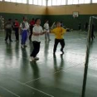 La competición de badminton escolar disputó ya su primera jornada de los Juegos Escolares