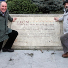 Eduardo López Sendino y Félix Pérez Echevarría "Cheva"