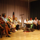 Un momento de la celebración del calecho cibernético.