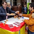 Mañueco, en un acto celebrado ayer en Burgos. SANTI OTERO