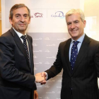 Sebastián Arias, de Alentia; y Carlos Ranera, de Ceiss.