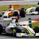 Button ha logrado en las dos carreras reforzar la idea de que hoy por hoy el Brawn no tiene rivales