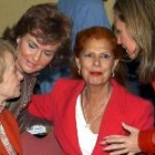 María Teresa Fernández, Carmen Calvo, Carmen Alborch, Trinidad Jiménez, apoyaron ayer a Zapatero