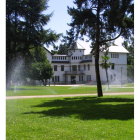 El edificio del parque del Temple acogió hasta el pasado curso el conservatorio Cristóbal Halffter.