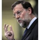 Rajoy espetó al presidente que si sabe tomar medidas «usted sobra»