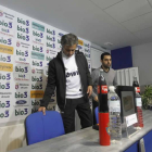 El entrenador del Real Madrid, José Mourinho en el momento de iniciarse la rueda de prensa.