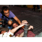 Alejandro del Estal durante una de las sesiones del proyecto Malasaña Pivot.