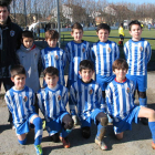 Formación de la Ponferradina B que milita en 2.ª Benjamín.