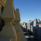 Vista de Ordoño II, donde están algunos de los edificios más emblemáticos de León.