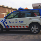 Un vehículo de la Policía Local, E,ERGENCIAS 112
