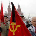 En Rusia miles de personas acuden a los actos nostálgicos de su pasado comunista.