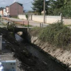 La Policía Local precintó el viernes las obras del vallado.