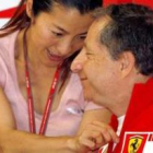 Jean Todt y su novia, la actriz malasia Michelle Yeoh.