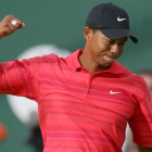 Tiger Woods sigue sin conocer este año como se saborea un triunfo en el circuito profesional.
