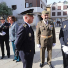 Fiesta de la Policía Nacional en octubre de 2022. A la derecha, el actual jefe accidental. L. DE LA MATA