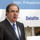 Herrera, ayer, en su intervención en la jornada de directivos celebrada en Burgos.