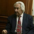 El maestro Odón Alonso en una de sus últimas visitas a la ciudad