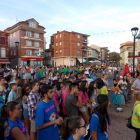 Las peñas de La Robla inaugurarán hoy los festejos en honor a la Virgen de Celada. PLANILLO