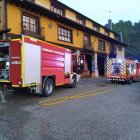 Despliegue en el Palacio de Canedo. BOMBEROS DE PONFERRADA