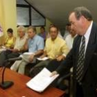 El portavoz del PSOE en el Consejo, Laudino García