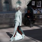 Adut Akech en el desfile de Chanel en la presentación de su colección otoño/invierno 2018-19. IAN LANGSDON