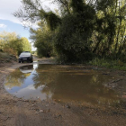 Lugar donde apareció el cadáver de Larralde