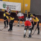 El Bembibre Hockey Club se quedó a las puertas del título. J.P.