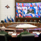 En la imagen, el Ministerio de Defensa de Rusia, quien confirmó el ataque. MINISTERIO DE DEFENSA DE RUSIA