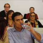 Pedro Sánchez, este lunes durante el comité federal del PSOE.