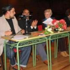 Un momento del acto de entrega de premios del concurso literario