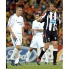 Ronaldo con Trezeguet, que no viajó lo que ha disparado los rumores