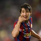 Bojan parece uno de los fijos del Barça ante la Cultural.