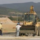 Las obras de urbanización en la primera fase del polígono industrial del Bayo prosiguen a buen ritmo