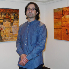 Cantero, con dos obras de su exposición ‘No es por azar’ en la Fundación Carriegos.