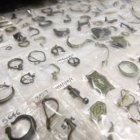 Anillos y pendientes romanos.