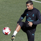 Cristiano Ronaldo debutará esta temporada en Liga frente al Betis en la quinta jornada. PACO CAMPOS