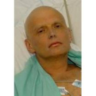 El ex espía ruso, Litvinenko en su ingreso por envenenamiento
