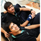 Sebas y Pablo Simonet, hermanos y rivales. HANDBALL ARGENTINA
