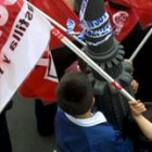 Las banderas de los sindicatos volverán a ondear hoy por las calles de León