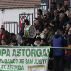 La afición arropará al Atlético Astorga frente al Sevilla. FERNANDO OTERO